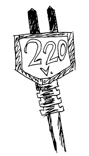 220 V ê¸°í˜¸