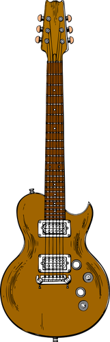 Rock bass gitar vektor image