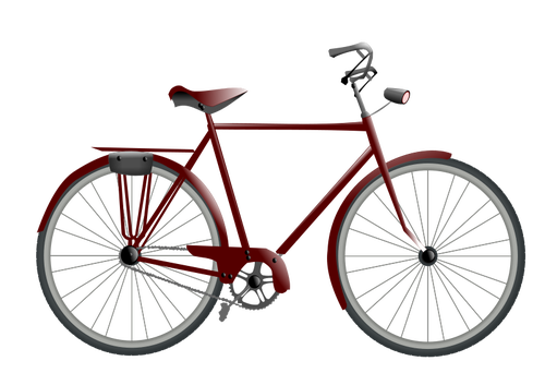 Sepeda vektor gambar
