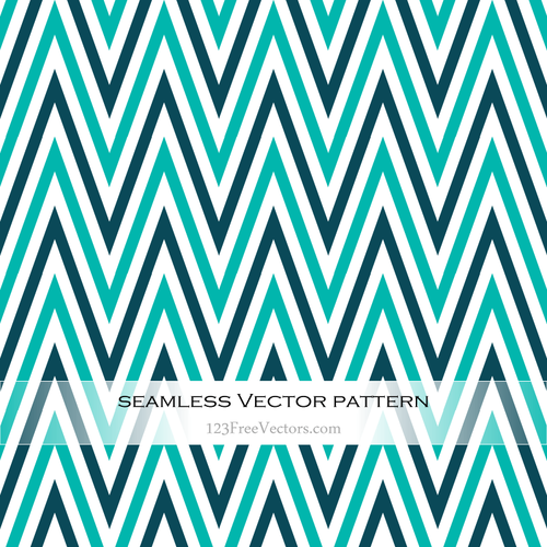 Seamless pattern in teal color