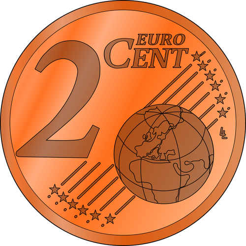 GraficÄƒ vectorialÄƒ de 2 Euro cent