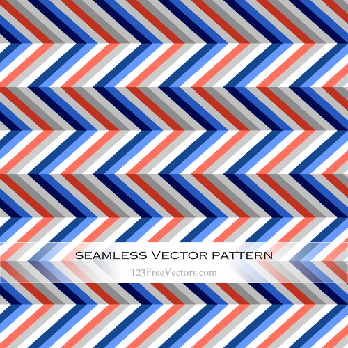 Colorful Pattern Background  With Chevrons