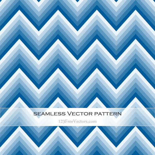 Blauwe naadloze patroon