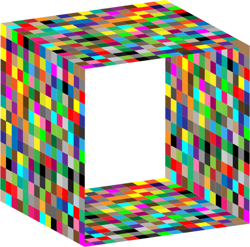 Caja multicolor
