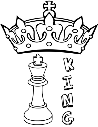 Chess king bild