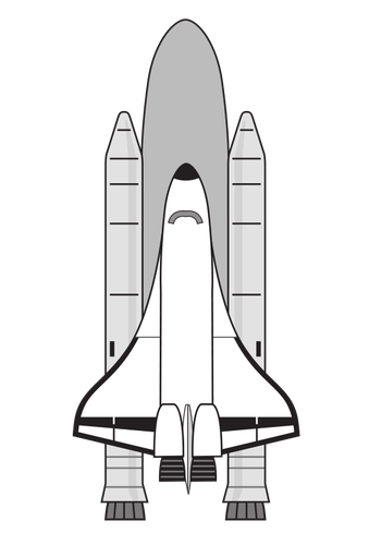 Immagine vettoriale della NASA space shuttle
