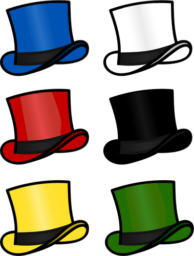 Seis sombreros para