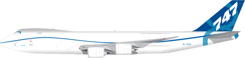 747 Jet Flugzeug