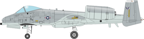 Tunderbolt-Flugzeug