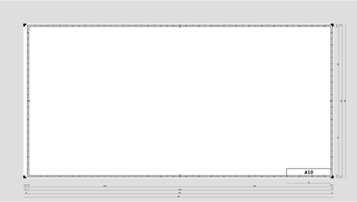 Gambar vektor template halaman DIN A1.0