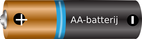 AA-batterij vector afbeelding
