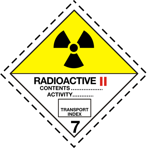 Radioactive board