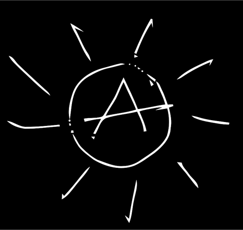 Simple dibujo del sol
