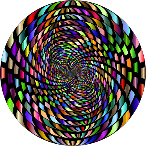VariaÅ£ie abstracte vortex Prismatico