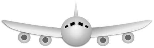 Airplane cartoon vector