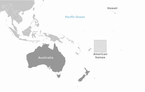Amerikan SamoasÄ± HaritasÄ±
