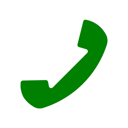 Icono de telÃ©fono verde
