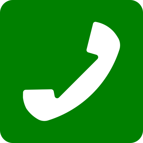 Telefon z systemem Android zielony
