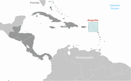 Anguilla lÃ¤ge bild
