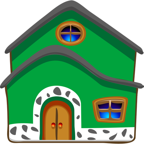 Vektor-Bild eines Hauses