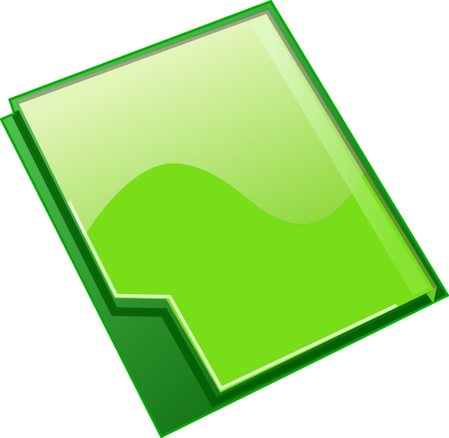 ÃŽnchis verde folderul vector miniaturi