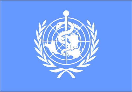 Bandiera della organizzazione mondiale della sanitÃ 