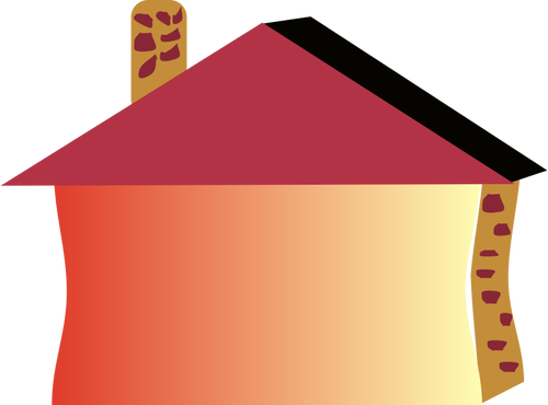 Vektor-Illustration des Hauses