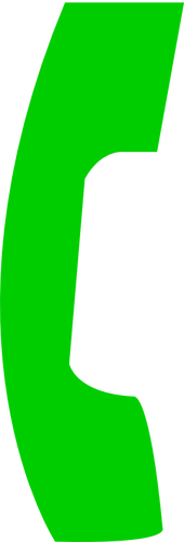 Telefon ikon vector illustrasjon