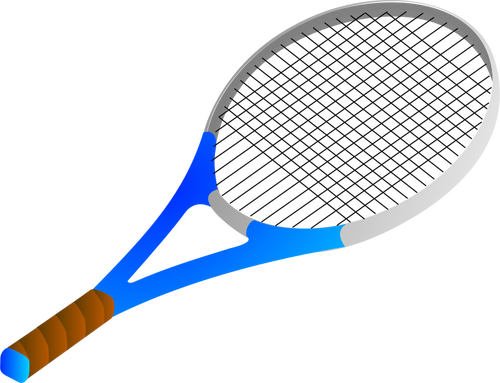 Immagine vettoriale di racchetta da tennis