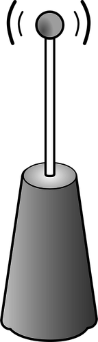Icono de vector transmisor inalÃ¡mbrico