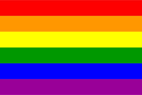 Gay pride pavilion Ã®n format vectorial