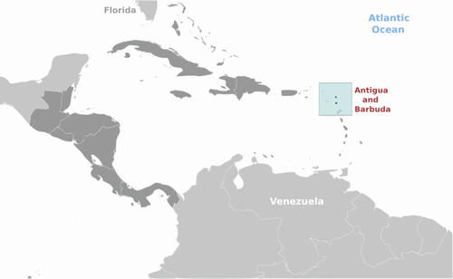 Antigua a Barbuda umÃ­stÄ›nÃ­ obrazu