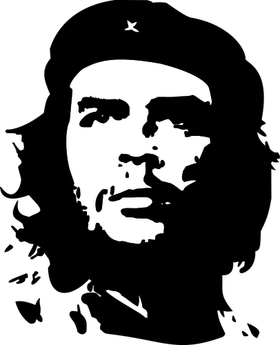 Che Guevara portrÃ¤tt vektorbild