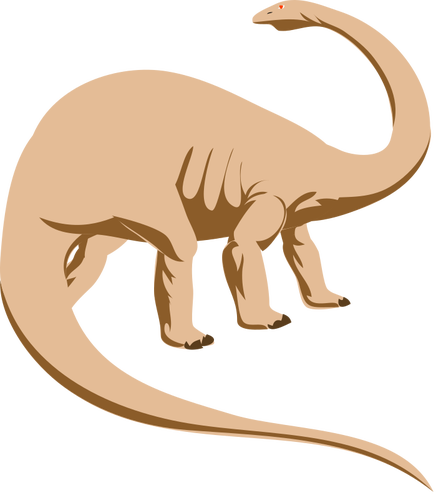 PrediseÃ±adas de vector de Brontosaurio