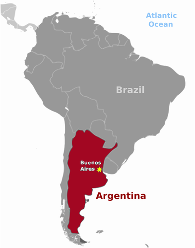 Lokalizacja w Argentynie