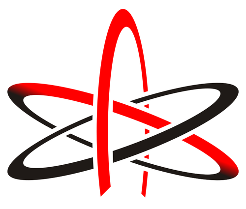 Atom des Atheismus-Vektorgrafiken