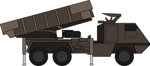 Ordu kamyonu silah ile