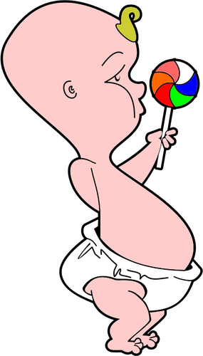 BebÃ© con el lollipop