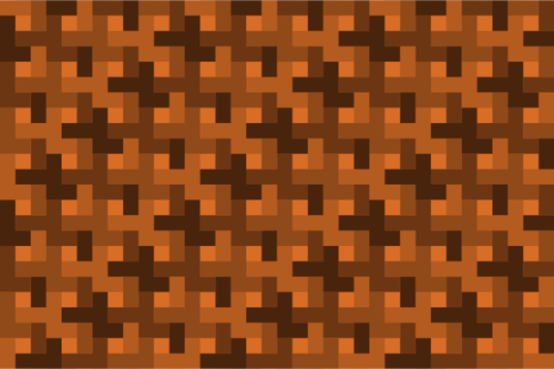 Motif de fond en orange et brun