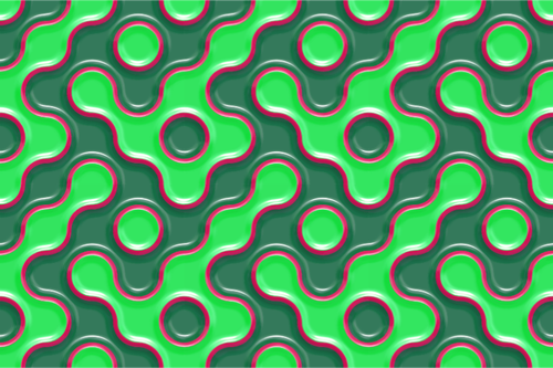 green slime bubbles pattern