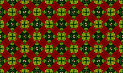 Red and green wallpaper vector image
