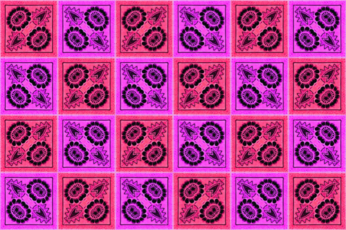 Patroon van de achtergrond in roze tegels