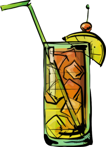 "Bahama mama" cocktail