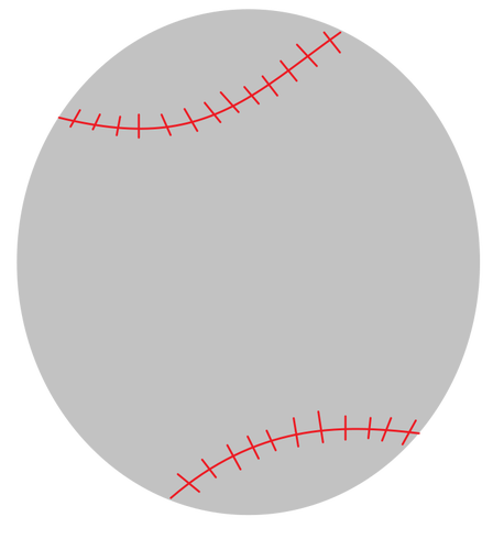 Immagine della sfera di baseball