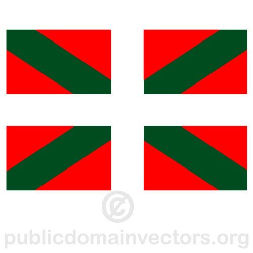 Basco vector bandeira