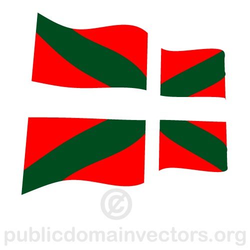 Drapelul ondulate din regiunea bascÄƒ