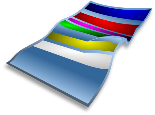 Illustration vectorielle de plage serviette