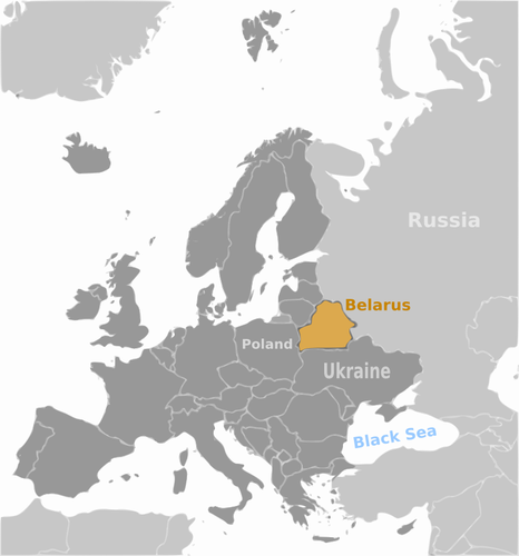 Etiqueta de localizaÃ§Ã£o da BielorrÃºssia