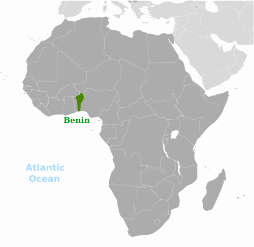Vetor de Estado africanos mapa