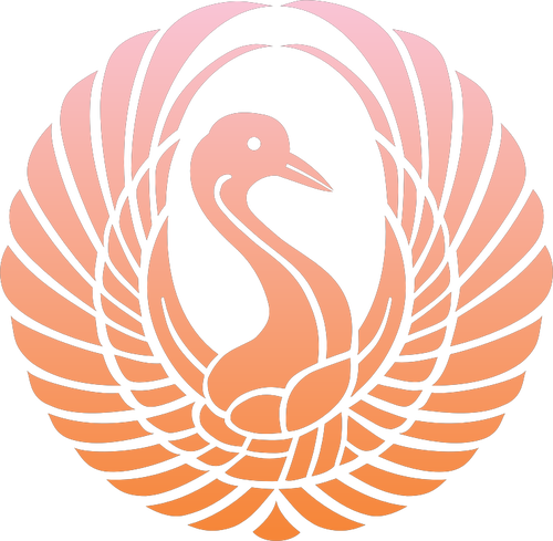 FÃ¥gel-logotypen vektorbild